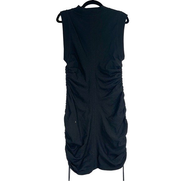 T by Alexander Wang Black Sleeveless Jersey T-shirt Dress size L - Picture 4 of 6